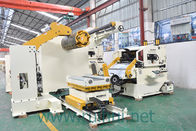 7T Automatic 3 In 1  Coil Feeder Straightener   With  Human - Machine Control