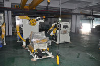 Double Head Material Frame Decoiler And Straightener Servo Feeder Automation Equipment